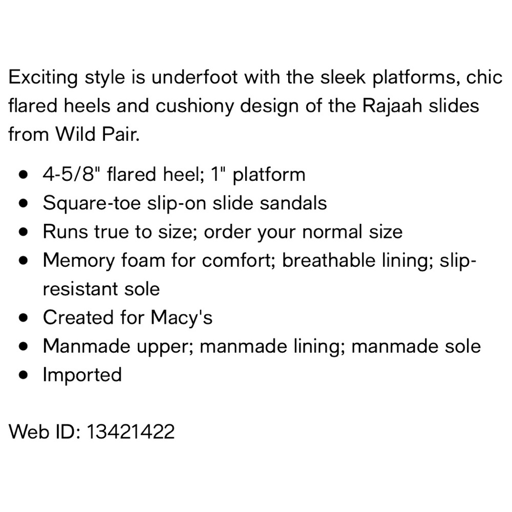 Wild Pair platform heels - Picture 7 of 7
